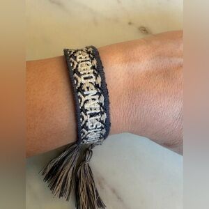 Elegant Gray and Cream Christian Dior